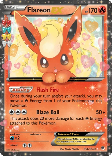 Flareon-EX — Generations #RC6