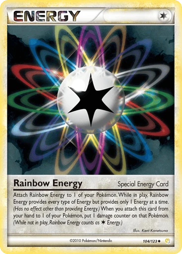 Rainbow Energy — HeartGold & SoulSilver #104
