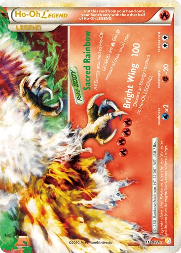 Ho-Oh LEGEND — HeartGold & SoulSilver #112
