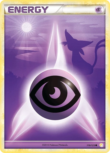 Psychic Energy — HeartGold & SoulSilver #119