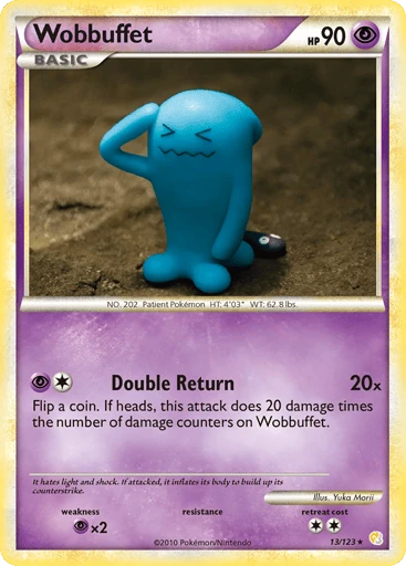 Wobbuffet — HeartGold & SoulSilver #13