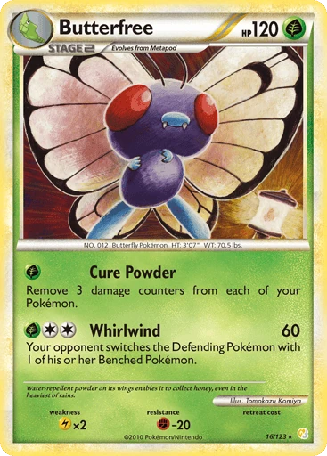 Butterfree — HeartGold & SoulSilver #16