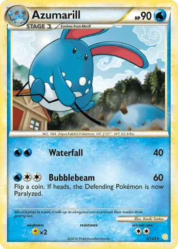 Azumarill — HeartGold & SoulSilver #2