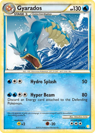 Gyarados — HeartGold & SoulSilver #4