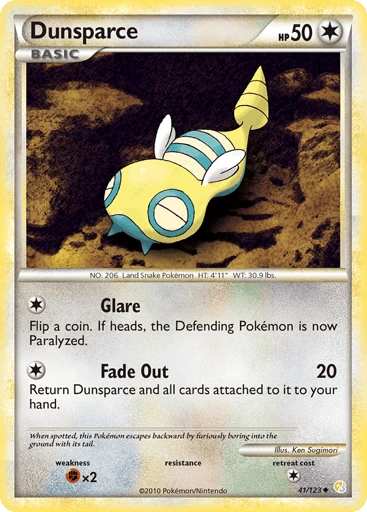 Dunsparce — HeartGold & SoulSilver #41