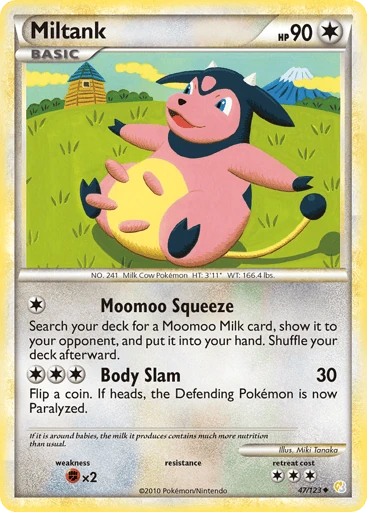 Miltank — HeartGold & SoulSilver #47