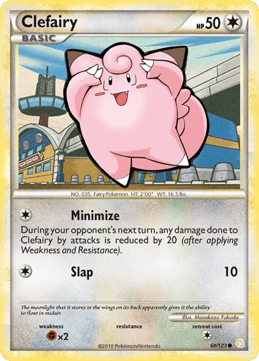 Clefairy — HeartGold & SoulSilver #60