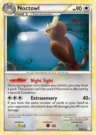 Noctowl — HeartGold & SoulSilver #8