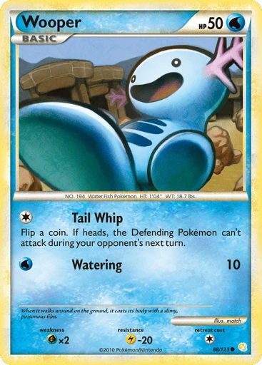 Wooper — HeartGold & SoulSilver #88