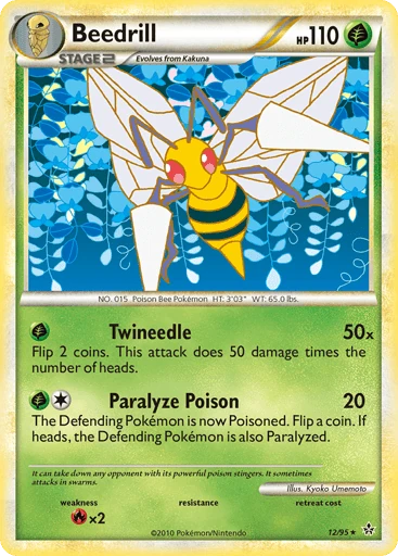 Beedrill — HS—Unleashed #12