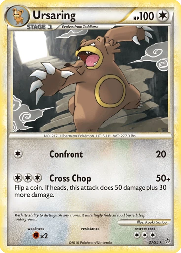 Ursaring — HS—Unleashed #27