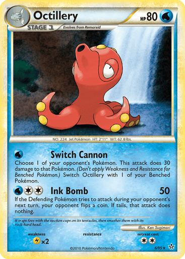 Octillery — HS—Unleashed #6