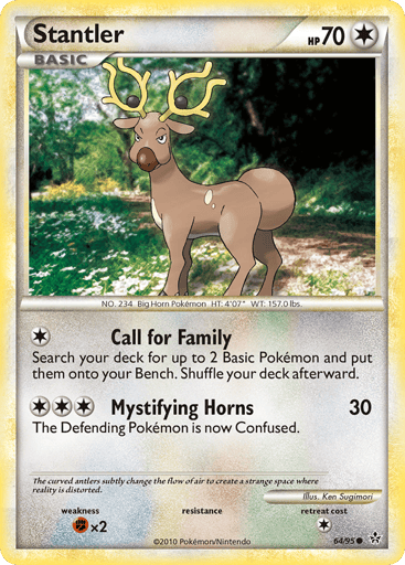 Stantler — HS—Unleashed #64