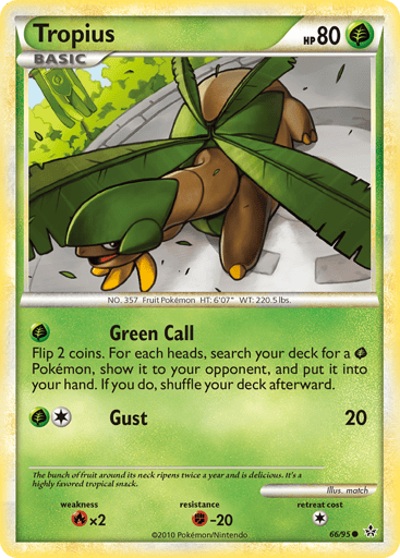 Tropius — HS—Unleashed #66