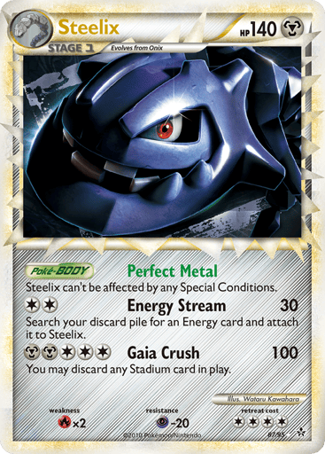 Steelix — HS—Unleashed #87
