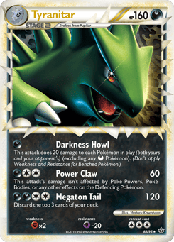 Tyranitar HS—Unleashed #88