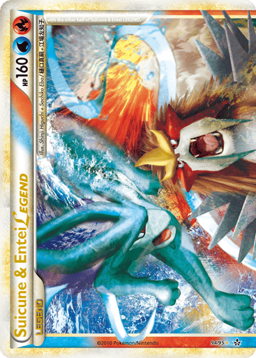 Suicune & Entei LEGEND — HS—Unleashed #94