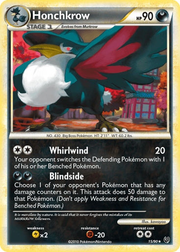 Honchkrow — HS—Undaunted #15
