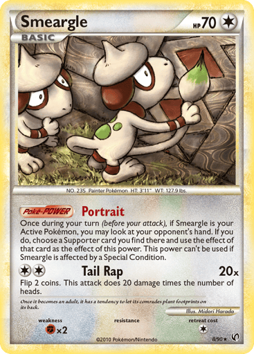 Smeargle — HS—Undaunted #8