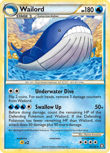 Wailord — HS—Triumphant #31