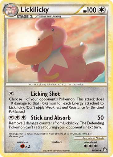 Lickilicky — HS—Triumphant #38