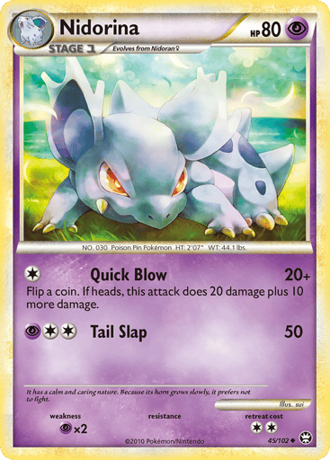 Nidorina — HS—Triumphant #45