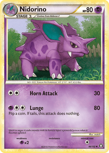 Nidorino — HS—Triumphant #46
