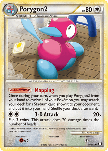 Porygon2 — HS—Triumphant #49