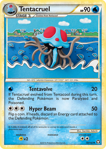 Tentacruel — HS—Triumphant #50