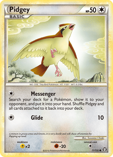 Pidgey — HS—Triumphant #71