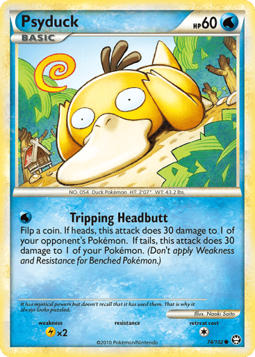 Psyduck — HS—Triumphant #74