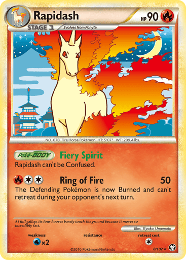 Rapidash — HS—Triumphant #8