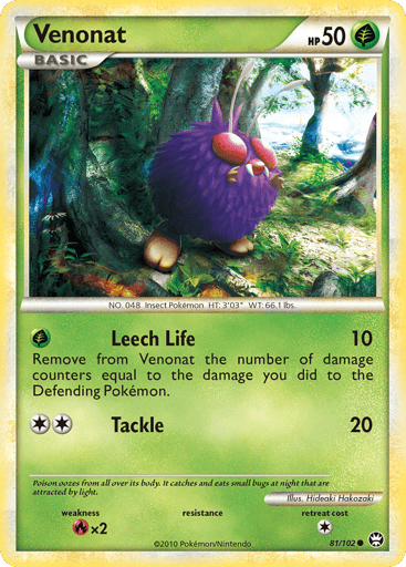 Venonat — HS—Triumphant #81