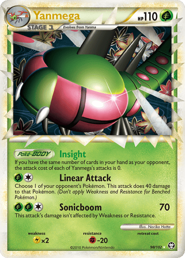 Yanmega — HS—Triumphant #98