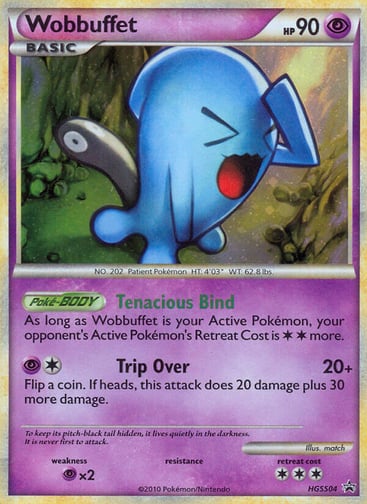 Wobbuffet — HGSS Black Star Promos #HGSS04