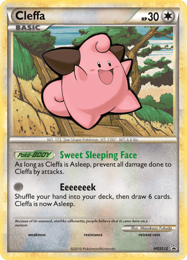 Cleffa — HGSS Black Star Promos #HGSS12