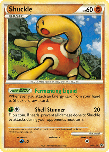 Shuckle — HGSS Black Star Promos #HGSS15