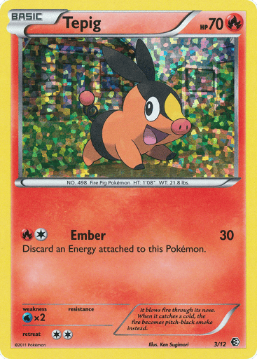 Tepig — McDonald's Collection 2011 #3