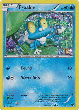 Froakie — McDonald's Collection 2014 #4