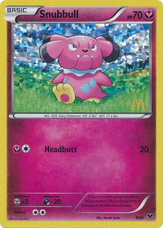 Snubbull — McDonald's Collection 2014 #8
