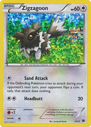 Zigzagoon — McDonald's Collection 2015 #11