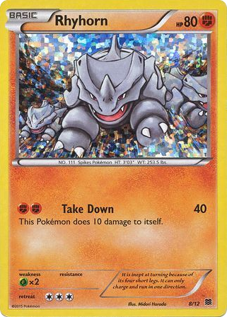 Rhyhorn — McDonald's Collection 2015 #8