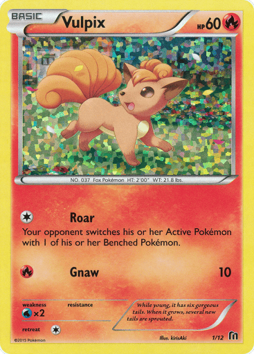 Vulpix — McDonald's Collection 2016 #1