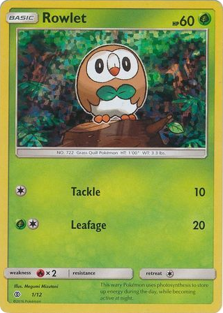 Rowlet — McDonald's Collection 2017 #1