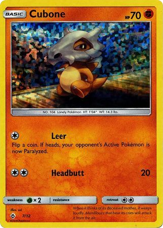 Cubone — McDonald's Collection 2018 #7