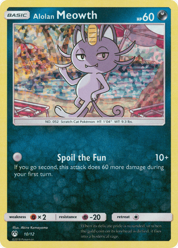 Alolan Meowth — McDonald's Collection 2019 #10