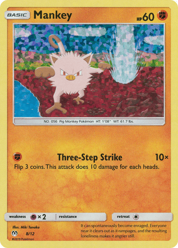 Mankey — McDonald's Collection 2019 #8