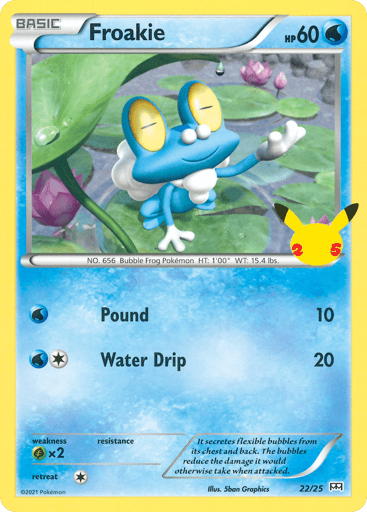 Froakie — McDonald's Collection 2021 #22