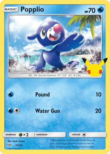 Popplio — McDonald's Collection 2021 #23