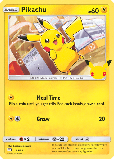 Pikachu — McDonald's Collection 2021 #25